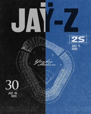 JAŸ-Z AND ROC NATION ANNOUNCE JAŸ-Z 30 AND JAŸ-Z 25 FRIDAY, JULY 10th AND SATURDAY, JULY 11th AT YANKEE STADIUM