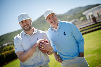 Matthew Stafford (left) with Johnnie-O founder John O'Donnell (right). Matthew Stafford (left) with Johnnie-O founder John O'Donnell (right).