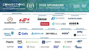 Parks Associates Announces Comcast, Alarm.com, Silicon Labs, AWS, and More to Join 30th Annual CONNECTIONS™ Conference May 5-7 in California