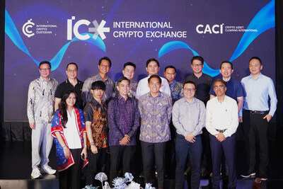 ICEx Group with representatives from partner exchanges during a recent iftar gathering, reflecting industry collaboration within Indonesia’s regulated digital asset market