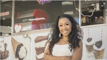 Andrea Lacy, founder and CEO Luv's Brownies