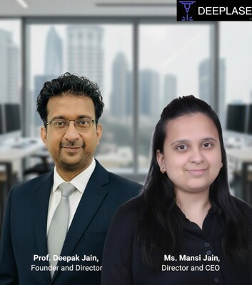 DeepLase Founders Deepak Jain and Mansi Jain