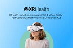 XRHealth Named No. 3 in Augmented & Virtual Reality — Fast Company's Most Innovative Companies 2026