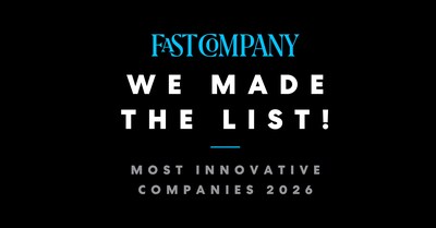 Fast Company Most Innovative Companies 2026 — We Made the List!
