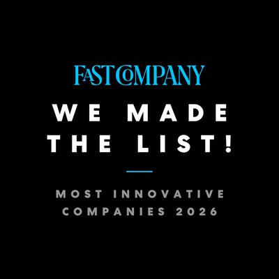 Fast Company Most Innovative Companies 2026 — We Made the List!