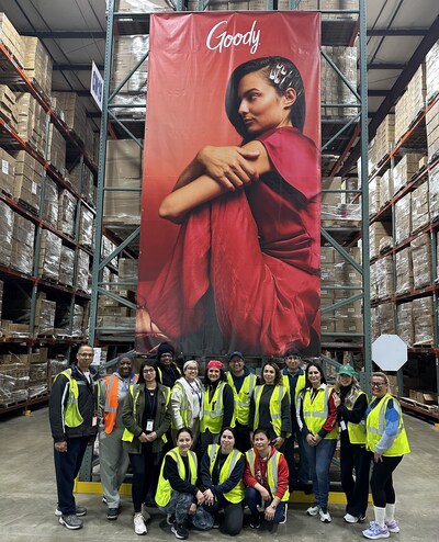 The Barrett Distribution Centers team celebrates the successful go-live of Goody operations at Barrett’s Memphis campus, supporting eCommerce and retail fulfillment for Beauty By Imagination’s growing brand portfolio.