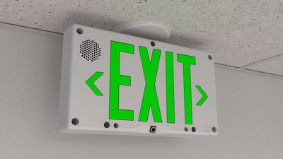 SafeEVAC Intelligent Exit Sign