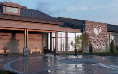 Là où l’esprit de la montagne rencontre le jeu — le futur club de pickleball et de tennis de Mont-Tremblant, conçu pour rassembler toutes les générations. (Groupe CNW/Le Club Pickleball &amp; Tennis Tremblant)