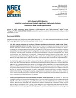 NGEx Reports 2025 Results (CNW Group/NGEx Minerals Ltd.)