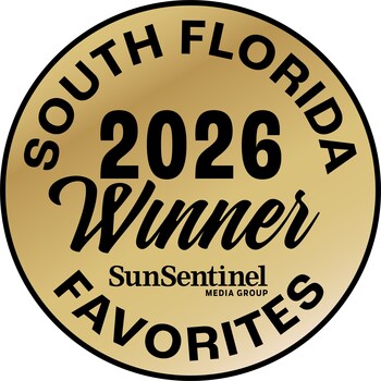 2026 Gold Winner, Sun Sentinel South Florida Favorites, awarded to Green Realty Properties for excellence in real estate.