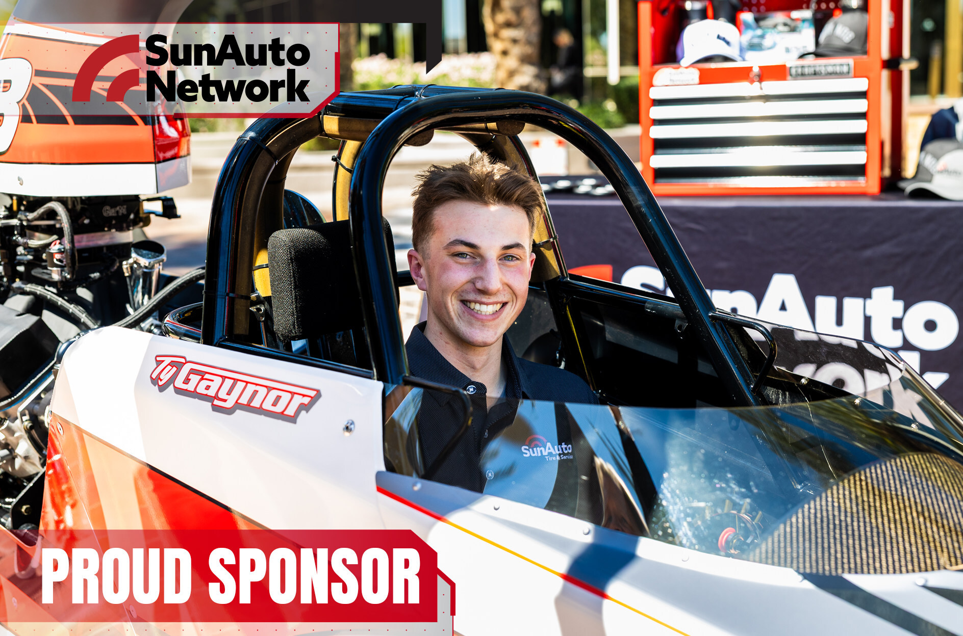 Sun Auto Tire & Service Announces Sponsorship of Ty Gaynor Motorsports