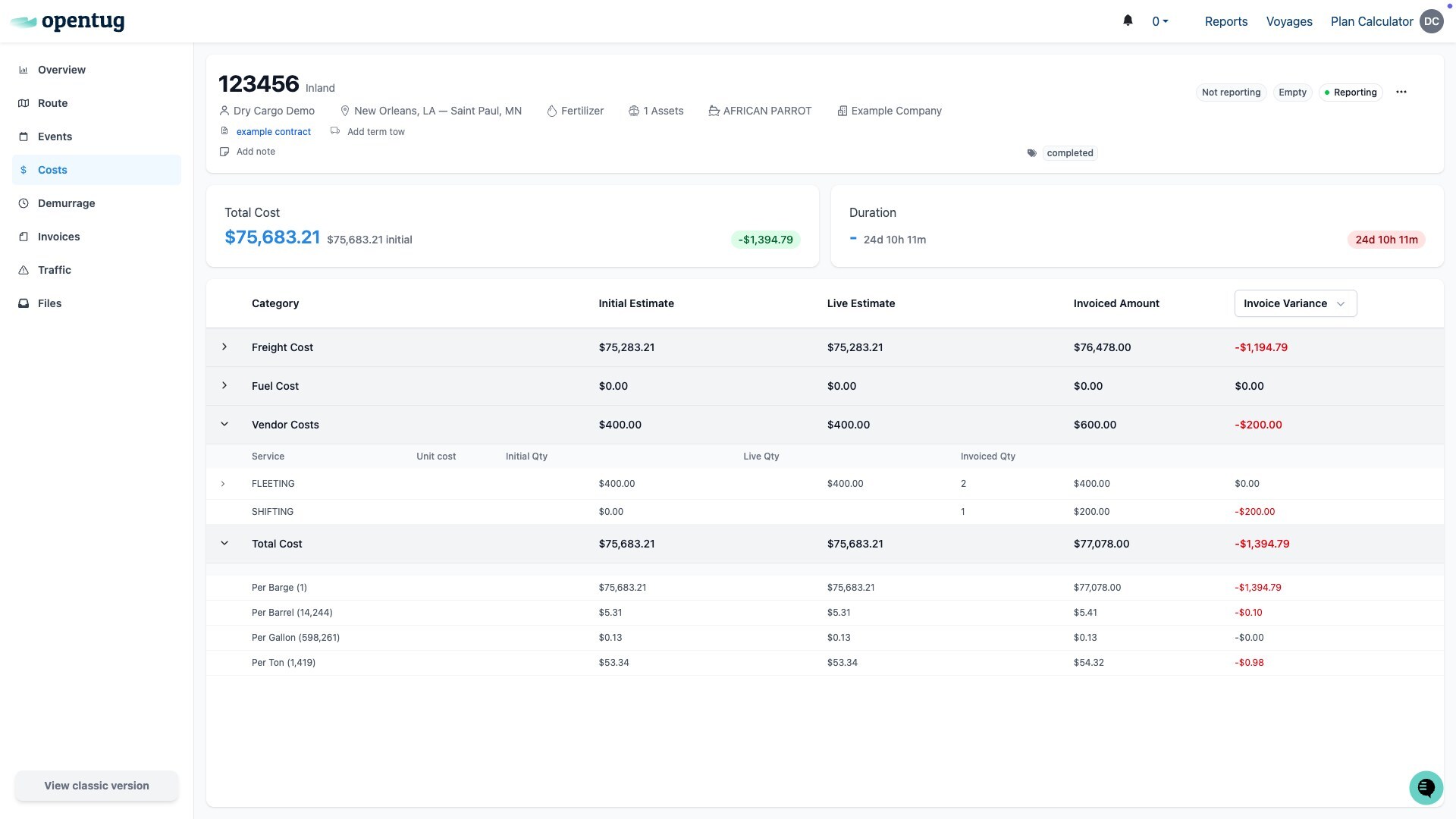 OpenTug Expands BargeOS with Invoice Reconciliation Capabili