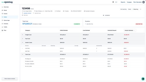 BargeOS Invoice Intelligence BargeOS Invoice Intelligence