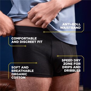 TENA Launches Washable Boxers for Men, Combining Everyday Style with Discreet Leak Protection
