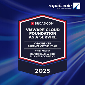 Rapidscale Recognized as 2025 VMware Cloud Foundation as a Service Partner of the Year