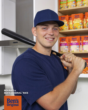 From the Baseball Diamond to the Kitchen Table: Professional Baseball Player Ben Rice Teams Up with Ben's Original™ Rice for a Grand Slam Partnership