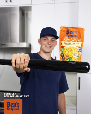 Professional Baseball Player Ben Rice Teams Up with Ben's Original™ Rice for a Grand Slam Partnership Professional Baseball Player Ben Rice Teams Up with Ben's Original™ Rice for a Grand Slam Partnership
