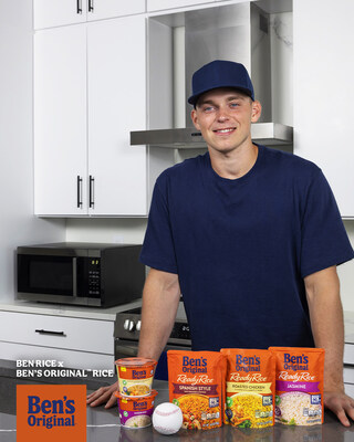 Professional Baseball Player Ben Rice Teams Up with Ben's Original™ Rice for a Grand Slam Partnership Professional Baseball Player Ben Rice Teams Up with Ben's Original™ Rice for a Grand Slam Partnership