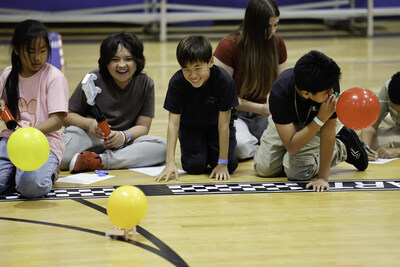 Students participate in the JetToy Challenge at the Boys & Girls Clubs of Huntington Valley in Huntington Beach, Calif. on Jan. 29, 2026. (Photo/Hyundai)