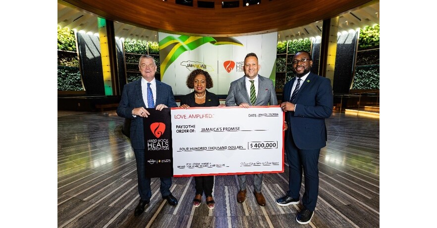 Hard Rock Heals Foundation Donates $400,000 to Jamaicas Promise for Hurricane Melissa Relief