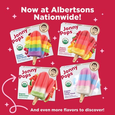 JonnyPops Expands National Retail Footprint with Launch at Albertsons Companies Stores Nationwide
