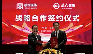 信念醫藥與遠大生命科學宣布就A型血友病基因療法達成獨家商業化合作 加速爲中國患者帶來基因治療新選擇