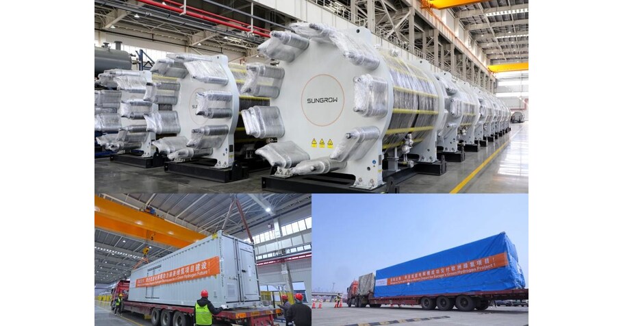 Sungrow Hydrogen contribue &agrave; la transition &eacute;cologique mondiale gr&acirc;ce &agrave; de nouvelles livraisons de projets sur trois continents