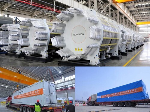 Sungrow Hydrogen Equipment Shipped Globally