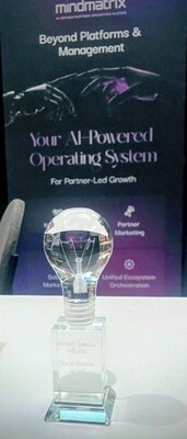 Mindmatrix BridgeAI Wins 2026 "AI Pioneer Award" for Unified PRM and Partner Marketing at PartnerTechX