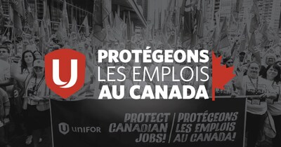 Unifor entreprend une semaine de lobbying urgent à Ottawa pour protéger les emplois au Canada