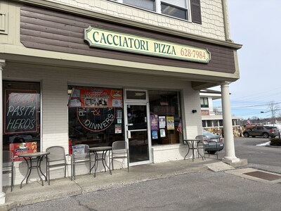 Cacciatori Pizza & Pasta located in Mahopac, NY.