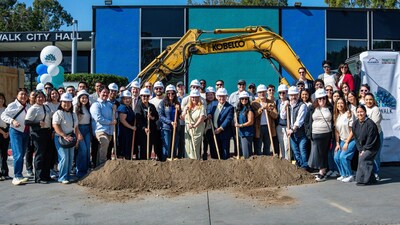 New Jersey Community Capital joined partners Primestor Development, CalSTRS, and Belay Investment Group, LLC for the groundbreaking of The Walk. New Jersey Community Capital joined partners Primestor Development, CalSTRS, and Belay Investment Group, LLC for the groundbreaking of The Walk.