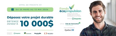 Fonds écopropulsion - Déposez votre projet durable et obtenez jusqu'à 10 000$