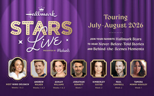 Hallmark Stars Take the Stage in First-Time Multi-City Tour Experience 'Hallmark Stars Live'