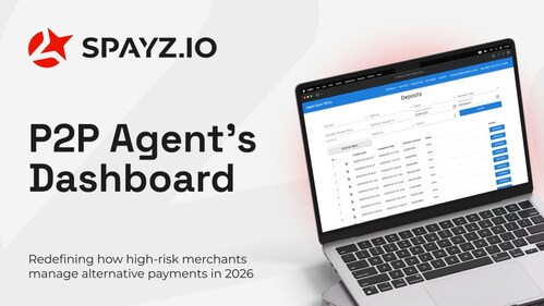 Cover Image Caption: SPAYZ.io Launches P2P Agent Dashboard for High Risk Merchant Payment Operations