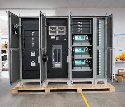 The PowerCab™2 from SENS combines energy storage, power conversion, distribution, and monitoring into a single system. It ships fully configured and assembled, ultimately cutting DC system specification complexity, installation time, cost, and risk for data center, utility, oil & gas, and industrial infrastructure applications.
