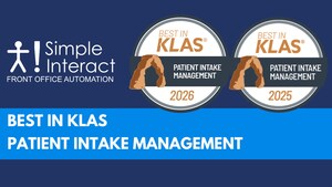 Simple Interact Earns 2026 Best in KLAS Award for Patient Intake Management for Second Consecutive Year