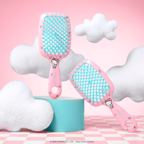 FHI Heat®, the professional hair tools and hair care brand recognized for innovation, performance, and precision engineering, announces the launch of the Hello Kitty® and Friends UNbrush®, exclusively at Walmart.