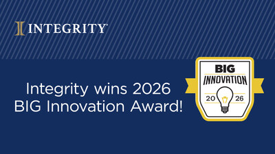 Integrity Honored with Global 2026 BIG Innovation Award for Industry-First AI-Driven Technology Integrity Honored with Global 2026 BIG Innovation Award for Industry-First AI-Driven Technology
