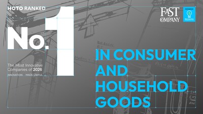 HOTO Tops Fast Company’s 2026 Most Innovative Companies List in Consumer and Household Goods