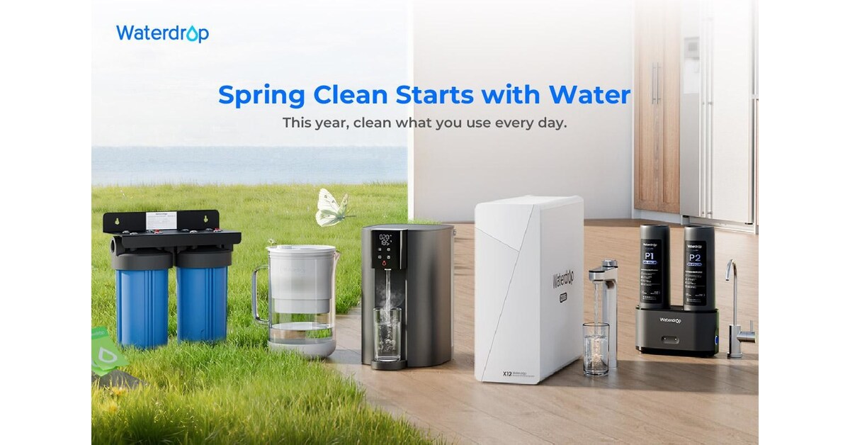 Curated visual reference: Waterdrop Filter Launches Spring Promotion To Refresh Home Water Quality Photo Inspiration