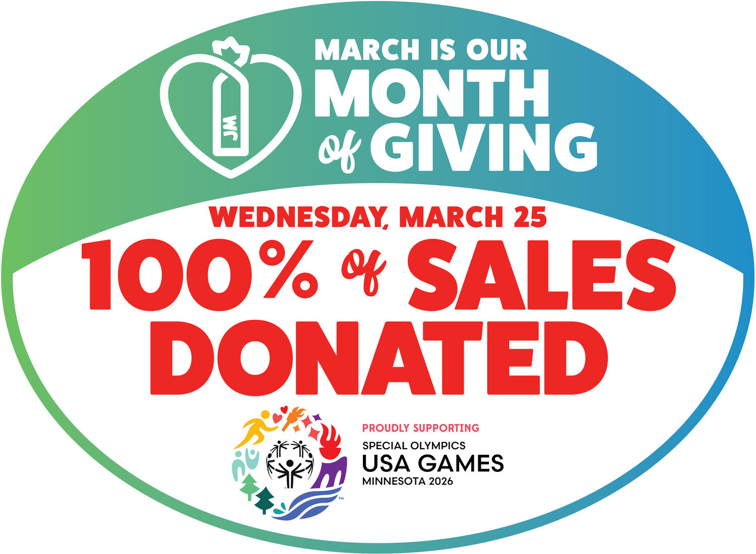 Jersey Mike's Donates All Sales To 2026 Special Olympics USA Games Tomorrow