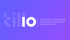 Tillo Celebrates 10 Years as The Leading Rewards, Incentives and Gift Card Platform