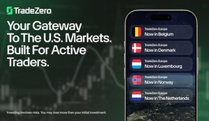 TradeZero Expands European Presence into Belgium, Luxembourg, Norway, and Denmark