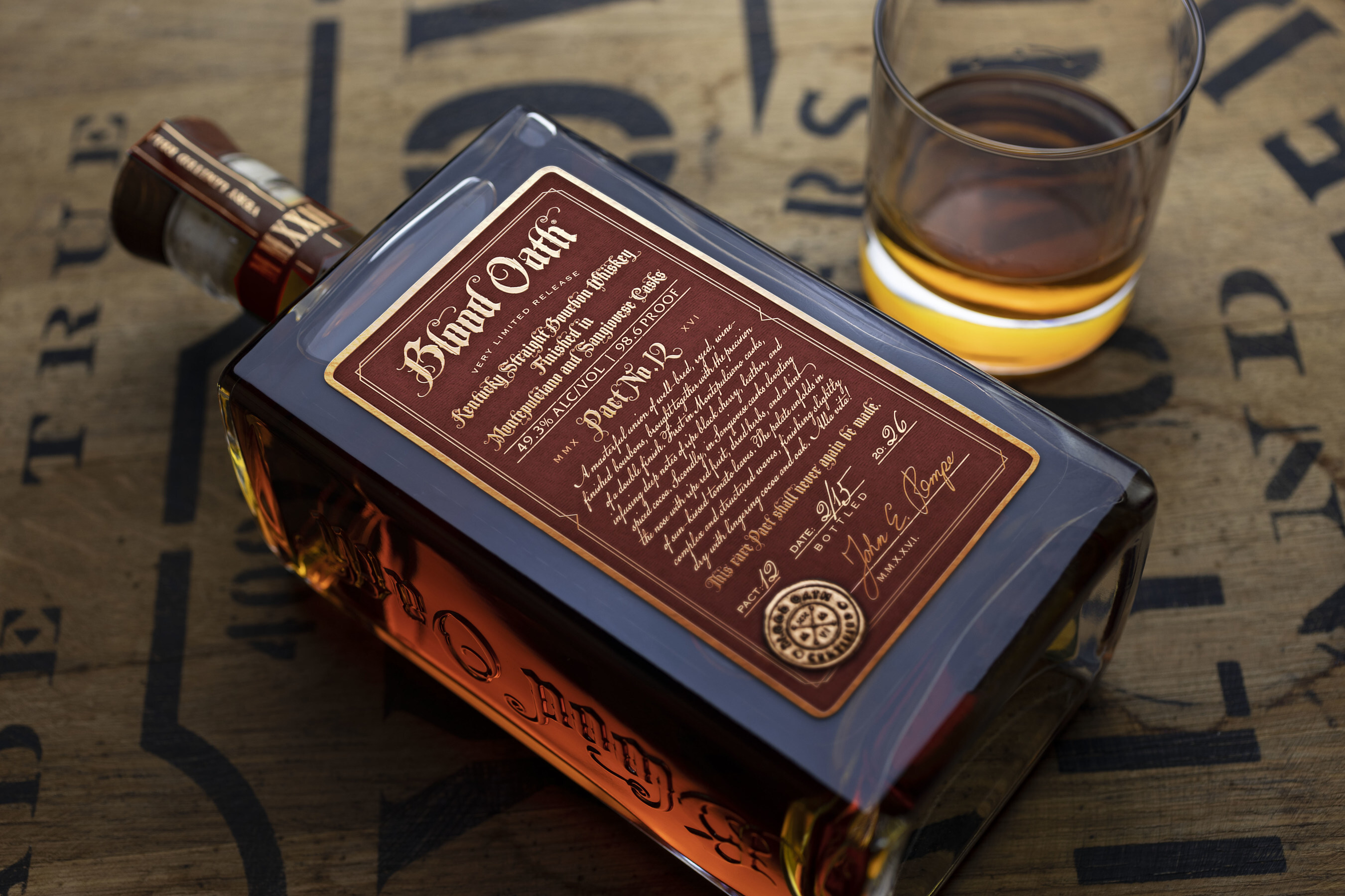 Lux Row Distillers announces the arrival of Blood Oath Pact 