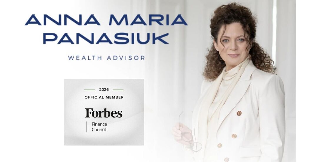 Global Wealth Visionary Dr. Anna Maria Panasiuk Appointed to Prestigious Forbes Finance Council