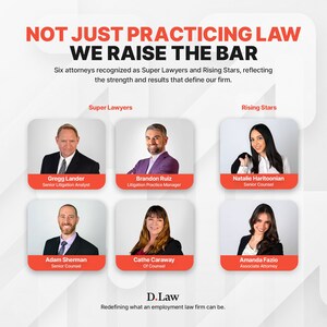 D.Law Continues Momentum with 2026 Super Lawyers Recognitions