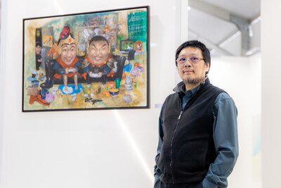 The Sands Gallery booth features artworks by three of Macao’s forward-looking, promising young artists – Lei Ieng Wai, Leong Chi Mou, and Dor Lio Hak Man – alongside a historical collection from “A Century of Iec Long Firecracker Factory in Radiance – An Exhibition on the Resonant History and Aesthetic Memory of Macao Firecrackers” currently on view at Sands Gallery in Macao. Together, the booth offers a magnificent display of Macao’s enduring artistic charm to visitors. (PRNewsfoto/Sands China Ltd.)