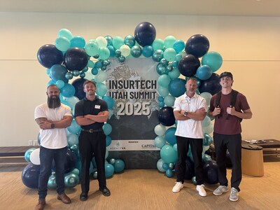 Jared and John, sales and technical support at Voley, with Brent and Jerris, long time HawkSoft users and Voley users presenting at Insurtech 2025.