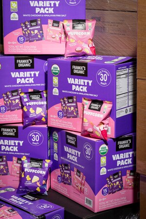 Frankie's Organic Snacks Launches Nationwide in 600+ Sam's Club Warehouses